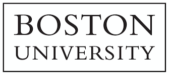 BU white logo
